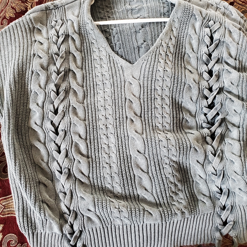 v-neck sweater